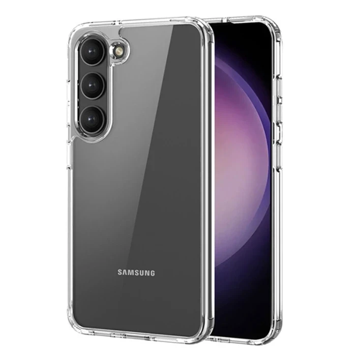 ieg™ Dux Ducis Sm Galaxy S23 Plus Clin Series Shockproof Şeffaf Silikon Kılıf