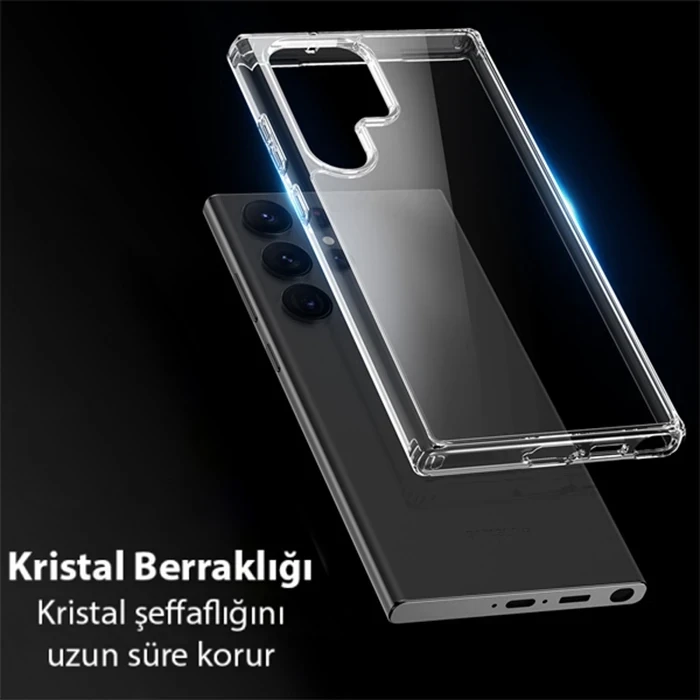ieg™ Dux Ducis Sm Galaxy S23 Ulta Clin Series Shockproof Şeffaf Silikon Kılıf