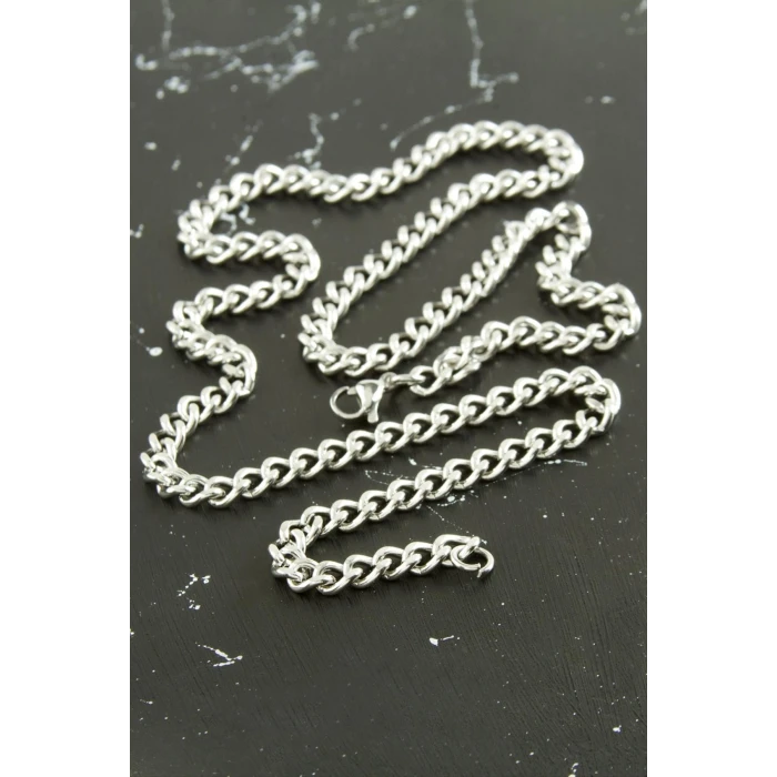 ieg™ Düz Zincir Çelik Kolye 55 cm