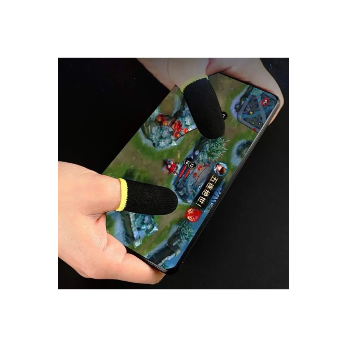 ieg™ E-spor Parmak Eldivenleri 4lü - Pubg Oyun Eldiveni Ter Geçirmez 2 Çift - 4 Parmaklık