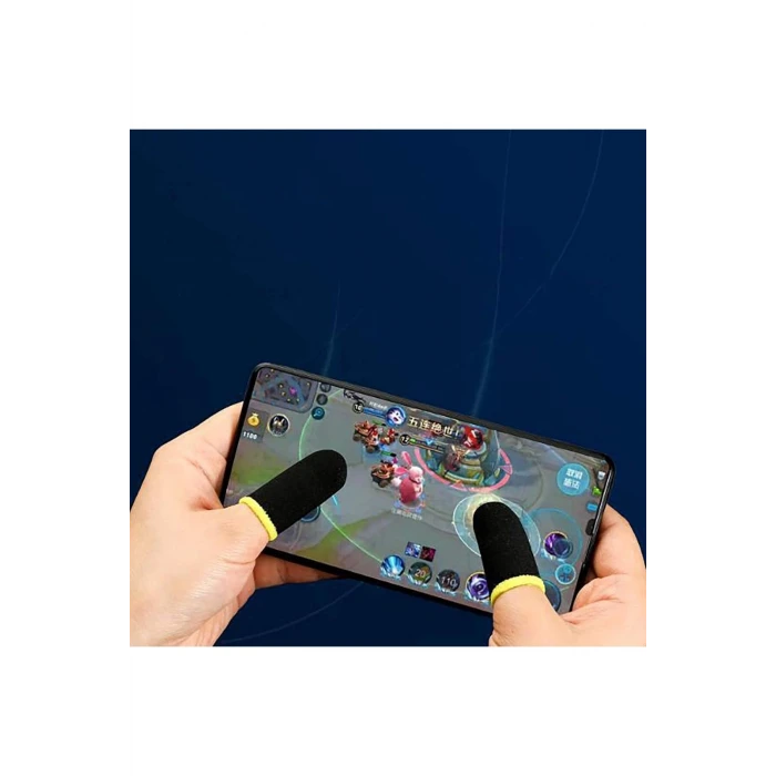 ieg™ E-spor Parmak Eldivenleri 4lü - Pubg Oyun Eldiveni Ter Geçirmez 2 Çift - 4 Parmaklık