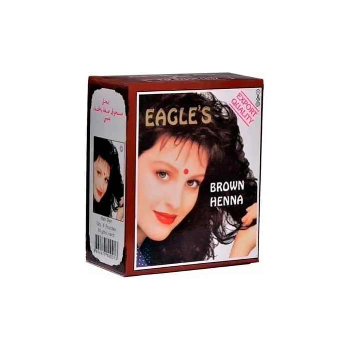 İEG Eagles Orijinal Hint Kınası Saç Boyası Kahverengi - Brown Henna