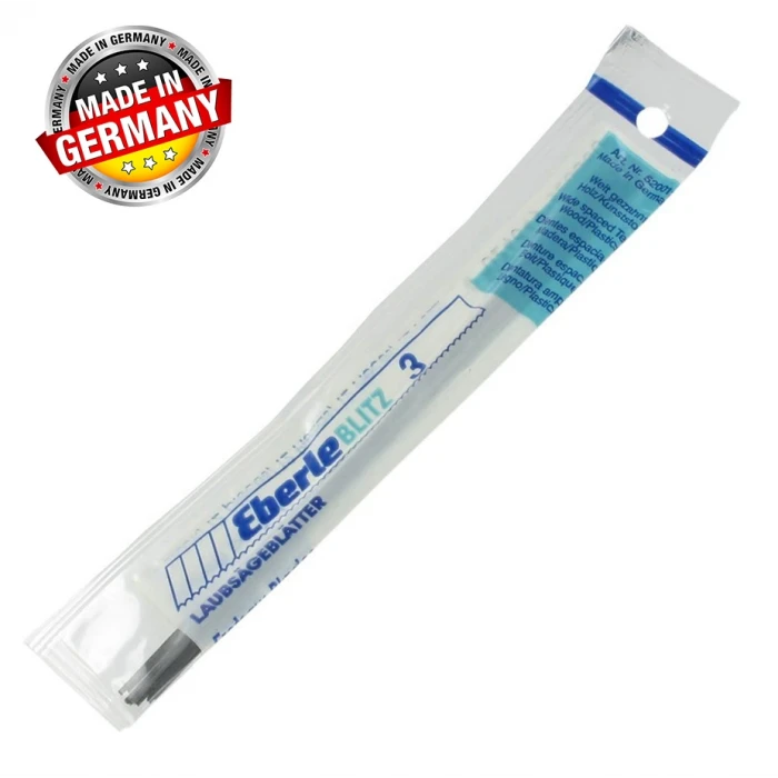 ieg™ Eberle Blitz Düz Ahşap Plastik Kıl Testere Ağzı No:9 - 144 Adet