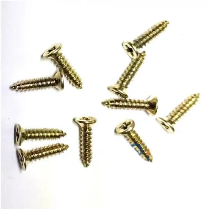 ieg™ Eco Lounge Klips, Menteşe, Ayak, Ağaç, Sunta Vidası 2,2x9,5mm - Sarı 100 Adet