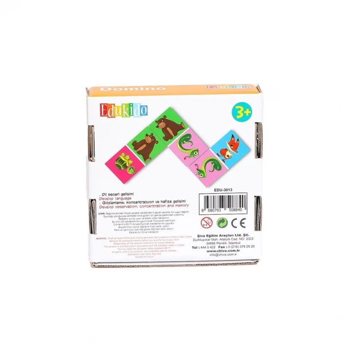 ieg™ EDU-3013 Hayvanlar Domino -Chiva