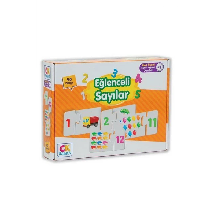 ieg™ Eğitici Oyun Seti Eğlenceli Sayılar 40 Parça