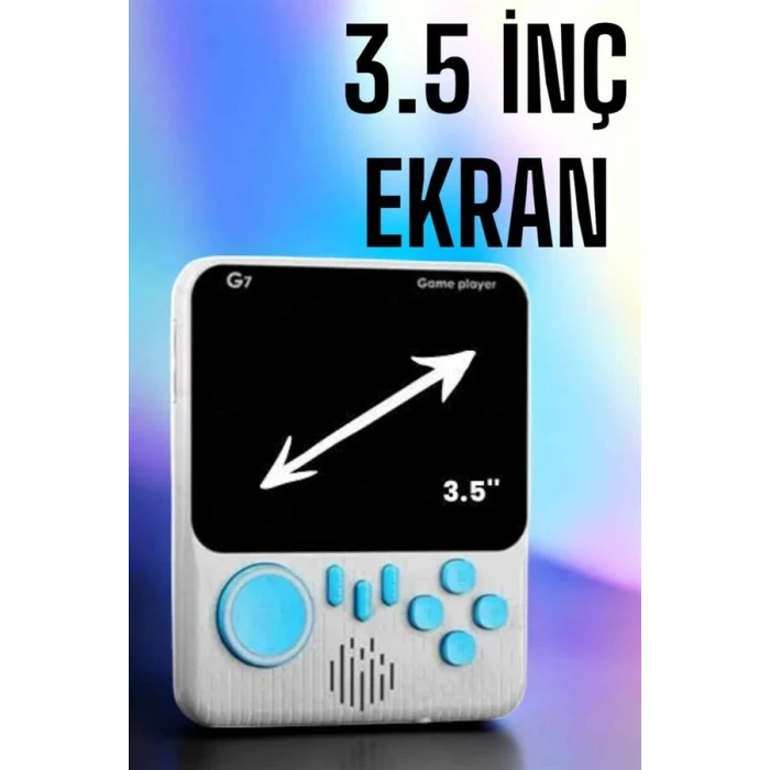 ieg™ El Atarisi 3.5 inç Ekran Çift Konsol 666 Adet Retro Oyun Gamepad