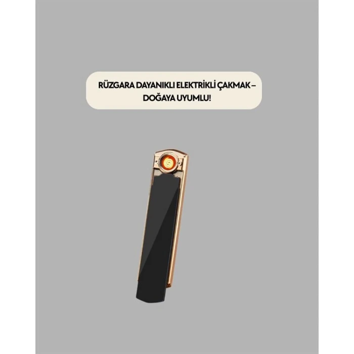 ieg™ Elektronik Çakmak – Lüks Tasarım Rüzgarda Sönmez