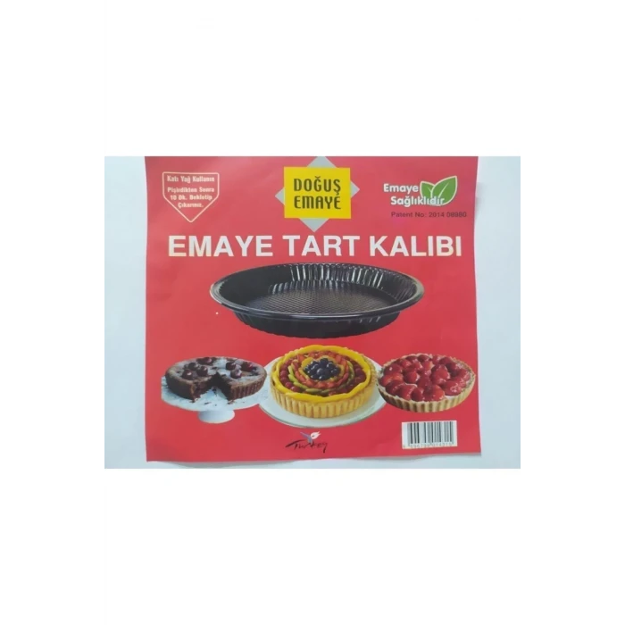 ieg™ Emaye Tart Turta Kalıbı -GVN018