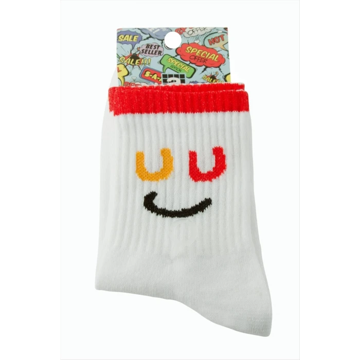 ieg™ Emoji Kolej Çorap 8*28