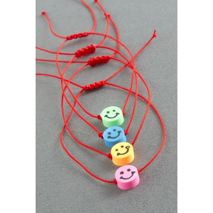 ieg™ Emoji Makrome İp Bileklik