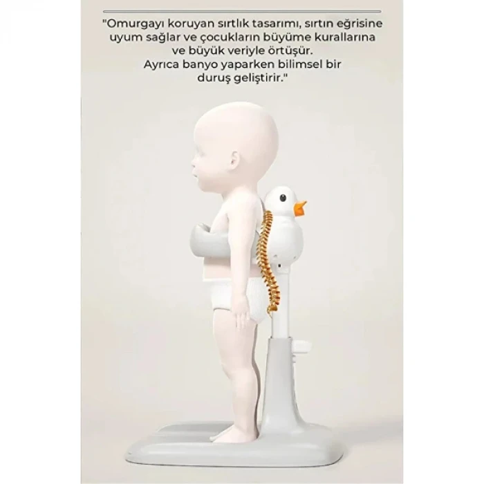 ieg™ Ergonomik Ördekli Bebek Banyo Yıkama Yardımcısı