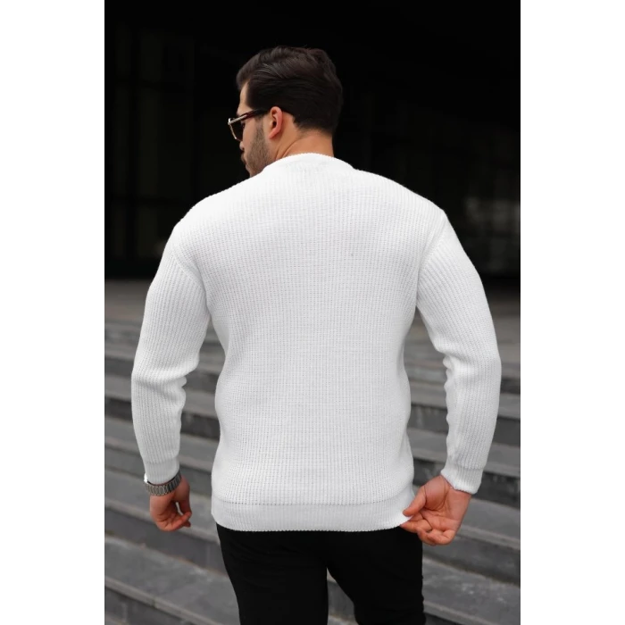 ieg™ Erkek Bisiklet Yaka Örme Kazak