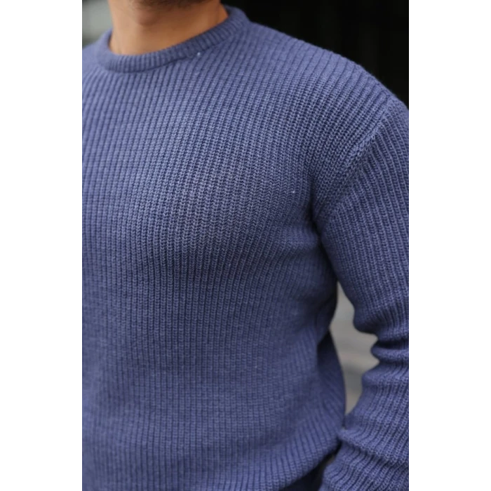 ieg™ Erkek Bisiklet Yaka Örme Kazak