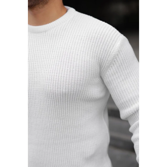 ieg™ Erkek Bisiklet Yaka Örme Kazak