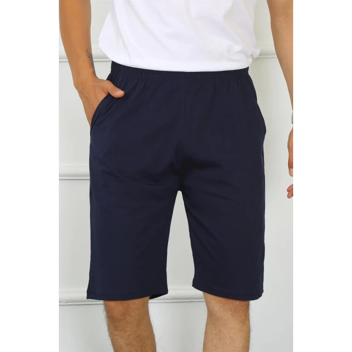 ieg ™ Erkek Pamuk Lacivert Kapri