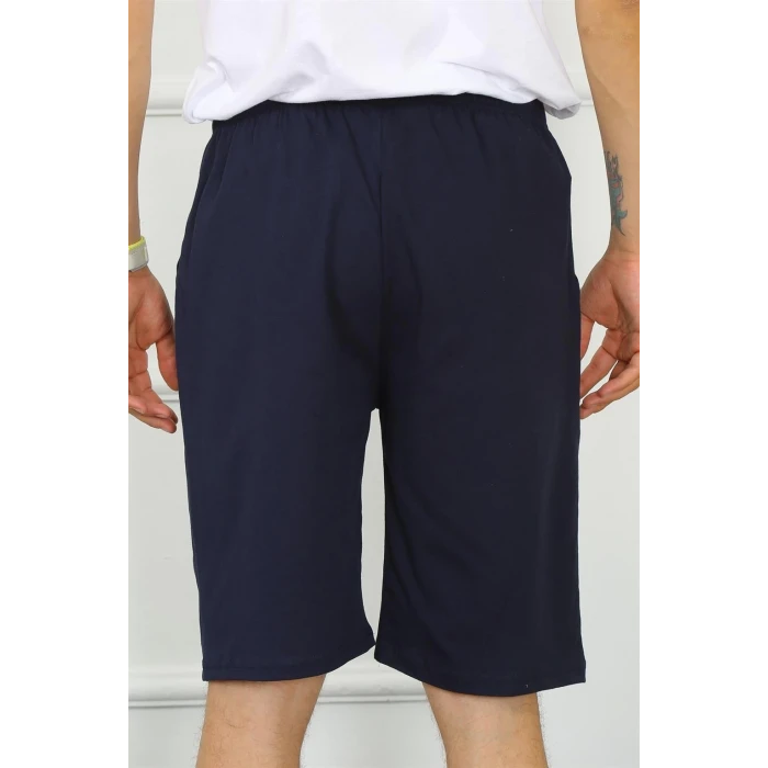 ieg ™ Erkek Pamuk Lacivert Kapri