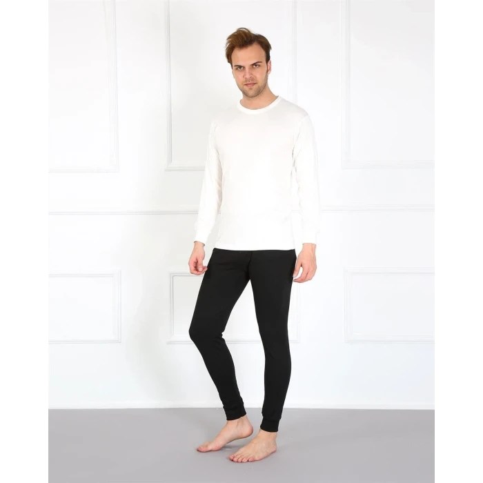 ieg ™ Erkek Pamuk Siyah Tek Alt İçlik