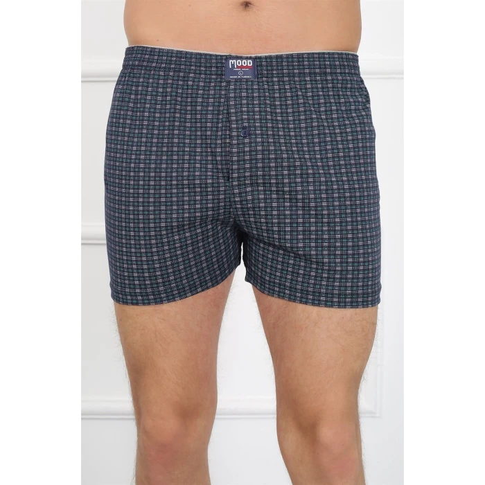 ieg ™ Erkek Penye Boxer Lacivert