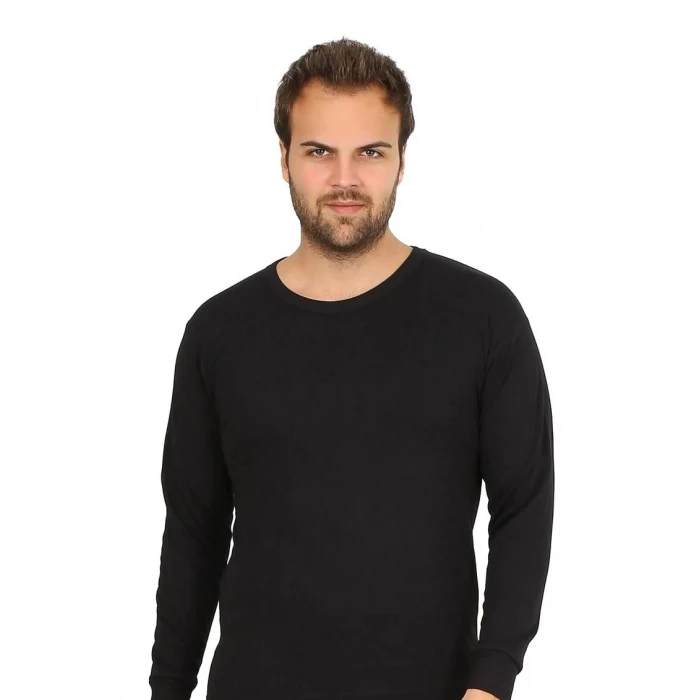 ieg ™ Erkek Termal Üst Kışlık İçlik Siyah