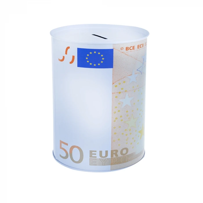 ieg™ Euro Tasarımlı Metal Kumbara