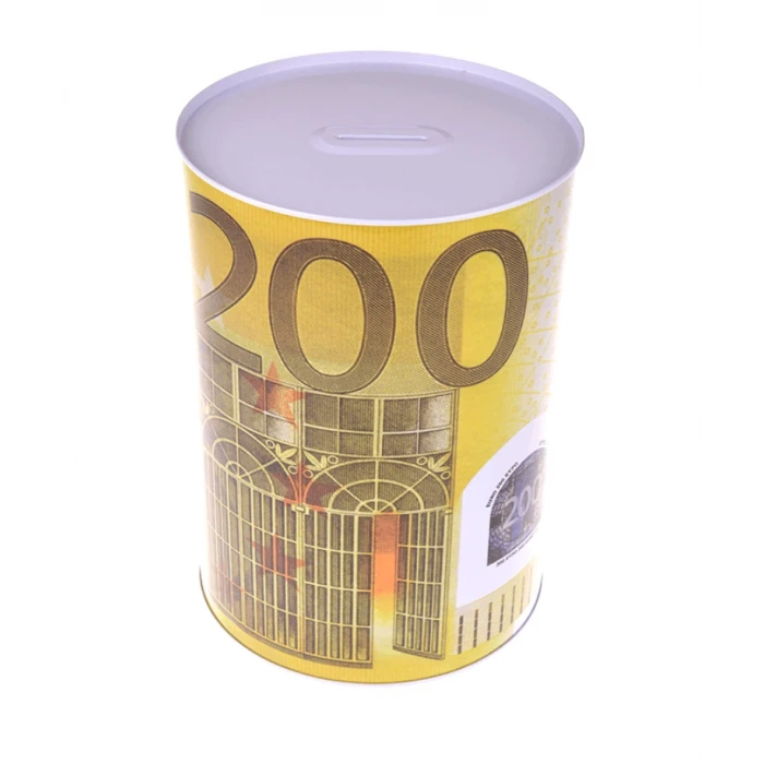 ieg™ Euro Tasarımlı Metal Kumbara