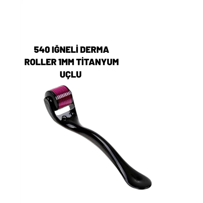 ieg™ Ev Tipi Mikro İğneli Cilt Bakım Aleti – 1 mm Titanyum Roller