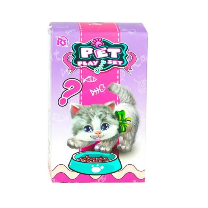 ieg™ EVCİL HAYVAN YAVRU KEDİ KLUBELİ OYUN SETİ-MGA