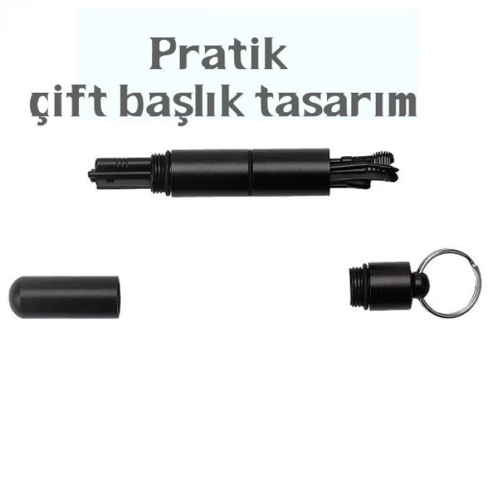 ieg™ Ezere 6 Parça Spiral Kulak Temizleme Seti- Paslanmaz Çelik Temizleme Seti