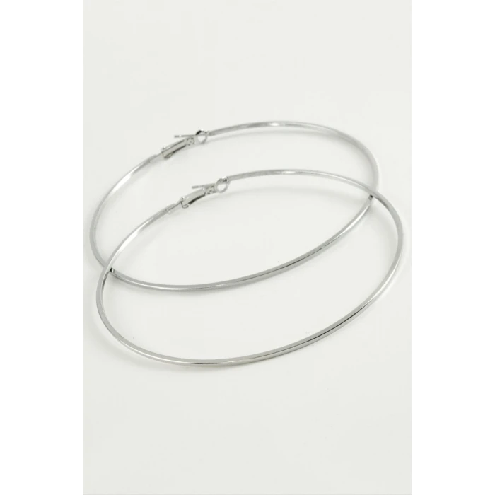 ieg™ Ezme Metal Halka Küpe 8-9-10 cm