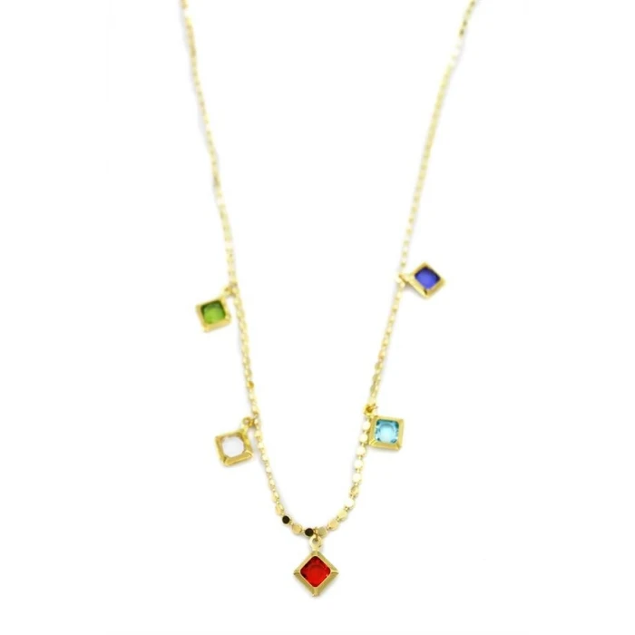 ieg™ Ezme Zincir Charm Kolye - Altın