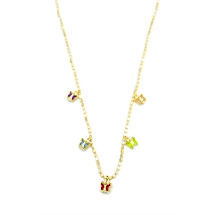 ieg™ Ezme Zincir Charm Kolye - Altın