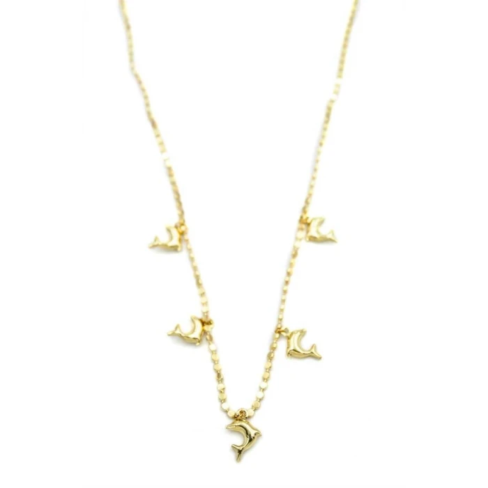 ieg™ Ezme Zincir Charm Kolye - Altın