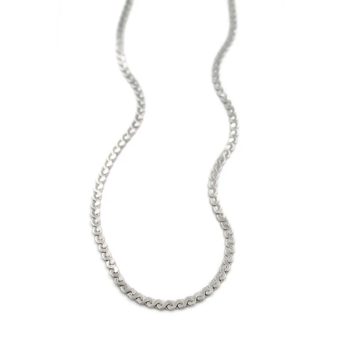 ieg™ Ezme Zincir Sonsuzluk Kolye - Gümüş