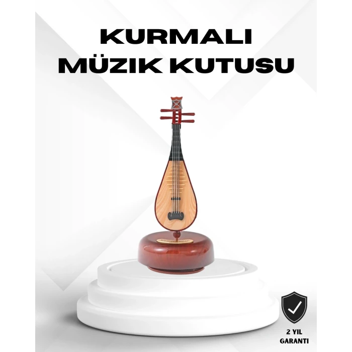 ieg™ Figürlü Müzik Kutusu Zarif Melodili Dekoratif Model