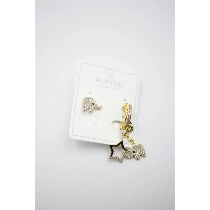 İEG Fil Shakira Küpe - 14K Altın