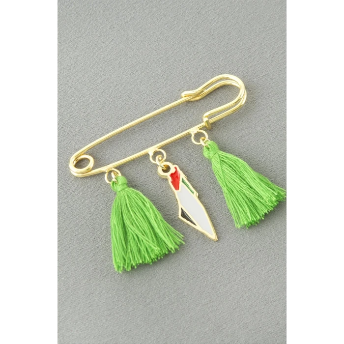 ieg™ Filistin Püsküllü Broş