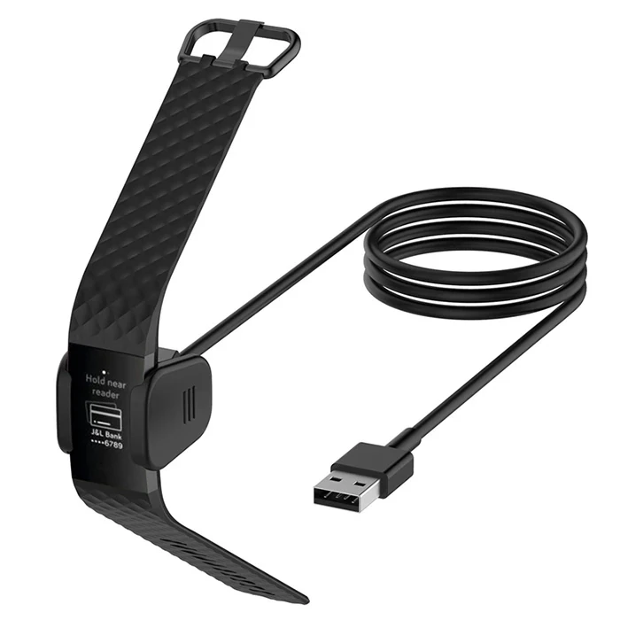 ieg™ Fitbit Charge 4 Usb Şarj Aleti Şarj Kablosu Cihaz Kiti