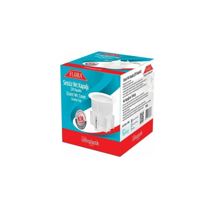 İEG Flora F068 Çift Kapaklı Sessiz Wc Kapağı