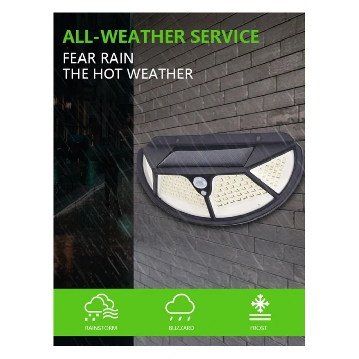 ieg™ Fonksiyonel Sensörlü 102 Ledli Solar Bahçe Lambası