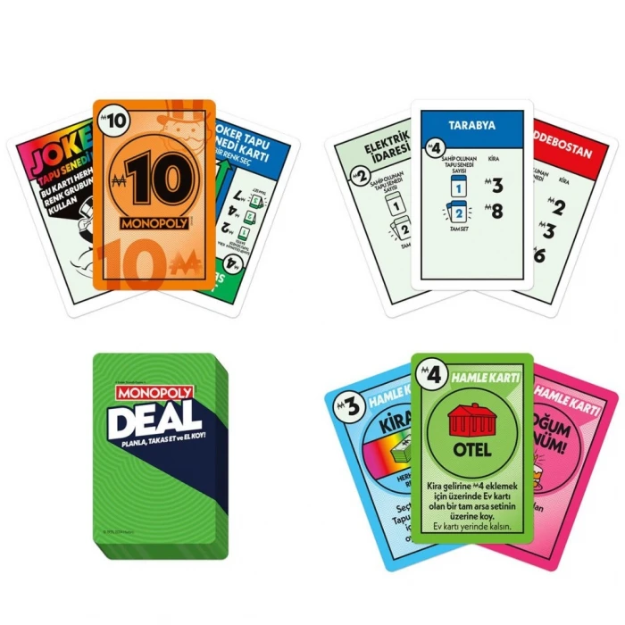 ieg™ G0351 Monopoly Deal Kart Oyunu
