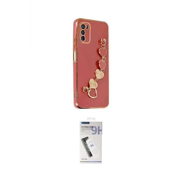 ieg™ Galaxy A03S Kılıf Nova Işık Prime - Şeffaf Uv Polymer Nano Ekran Koruyucu