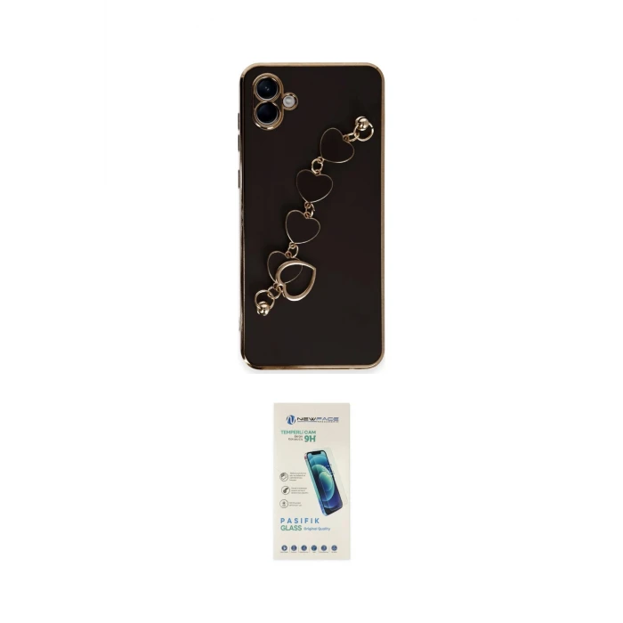 ieg™ Galaxy A04 Kılıf Nova Işık Prime - Şeffaf Pasifik Cam Ekran Koruyucu