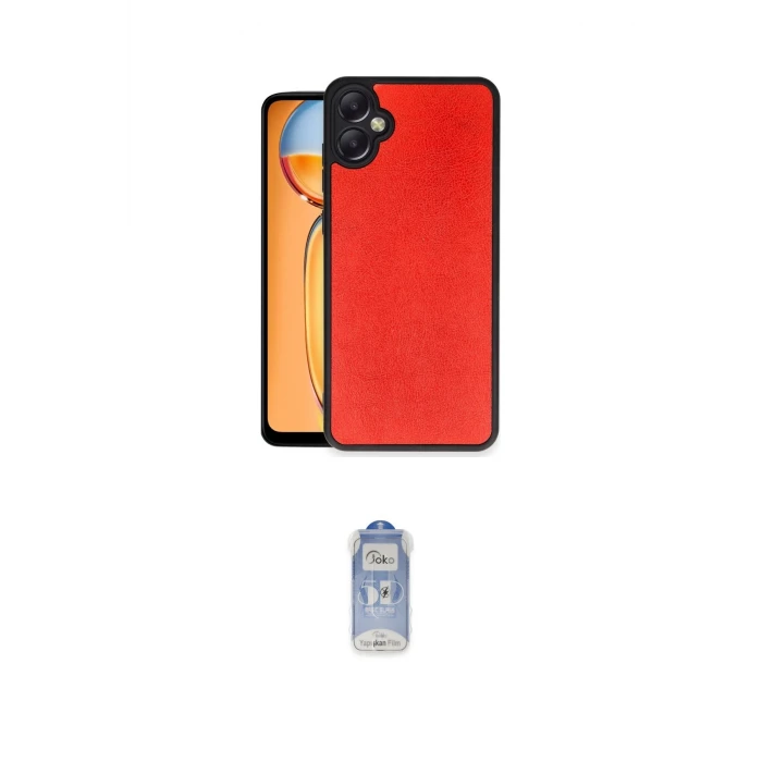 ieg™ Galaxy A05 Kılıf Kıvılcım Işık Serisi - Siyah Joko Magic 5D Cam
