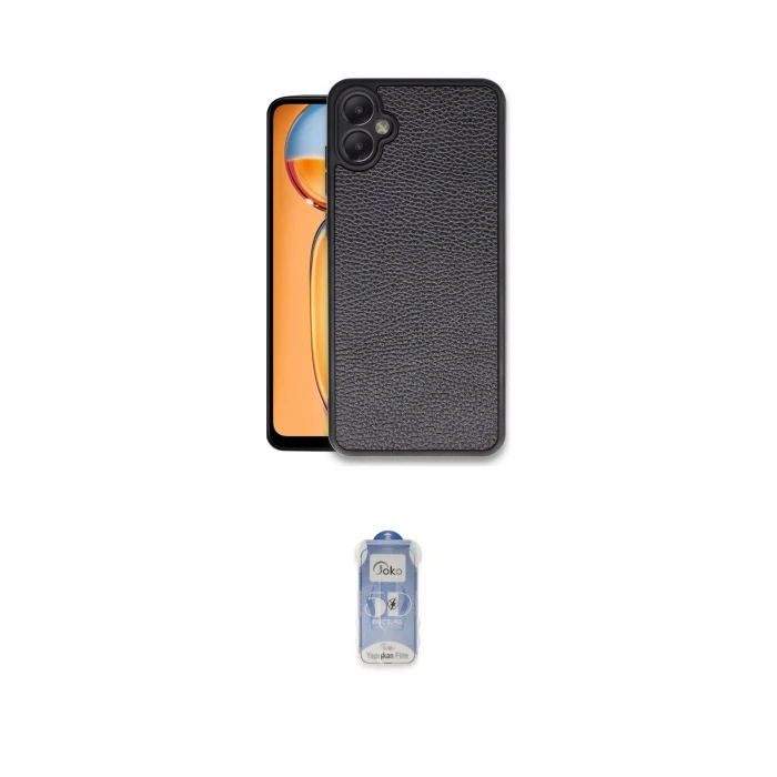 ieg™ Galaxy A05 Kılıf Kıvılcım Işık Serisi - Siyah Joko Magic 5D Cam
