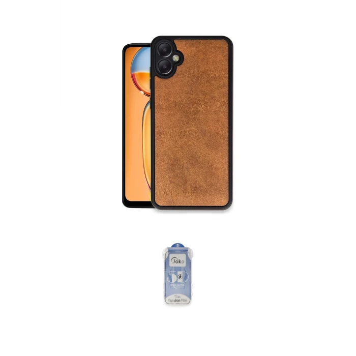 ieg™ Galaxy A05 Kılıf Kıvılcım Işık Serisi - Siyah Joko Magic 5D Cam