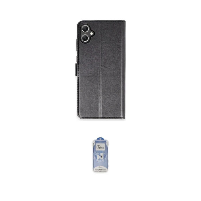 ieg™ Galaxy A05 Kılıf Siluet Işık Serisi - Siyah Joko Magic 5D Cam