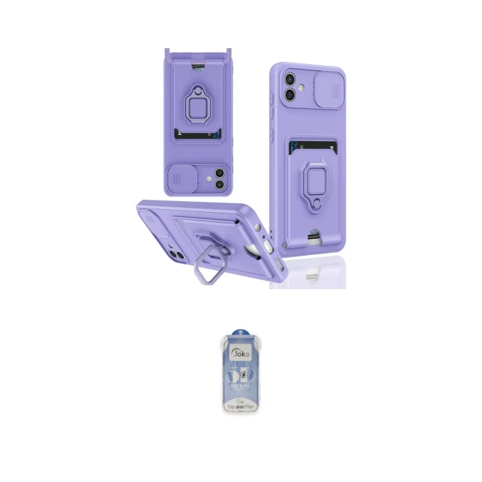 ieg™ Galaxy A05 Kılıf Vadi Form Prime - Siyah Joko Magic 5D Cam