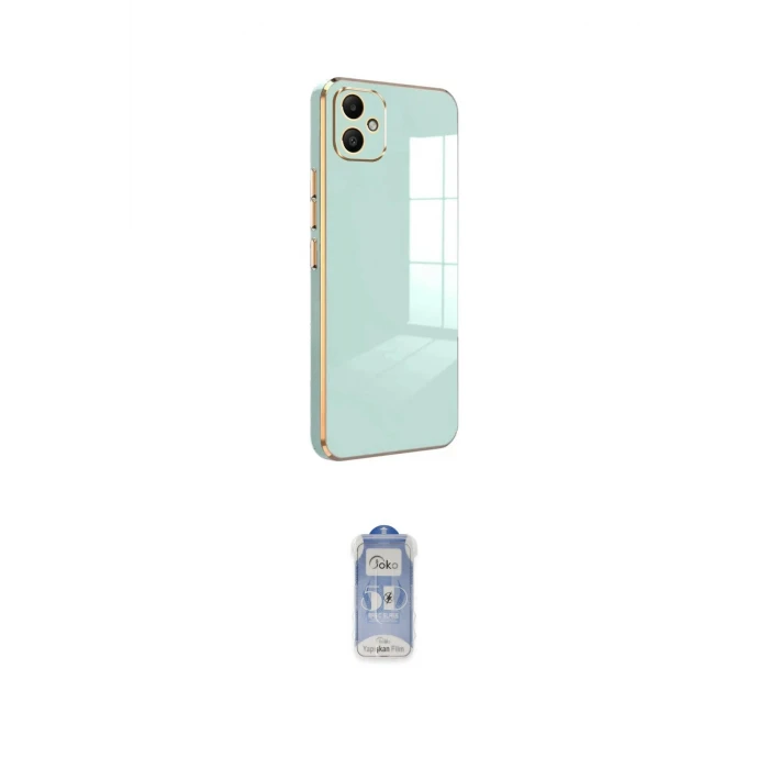 ieg™ Galaxy A05 Kılıf Yankı Serisi - Siyah Joko Magic 5D Cam