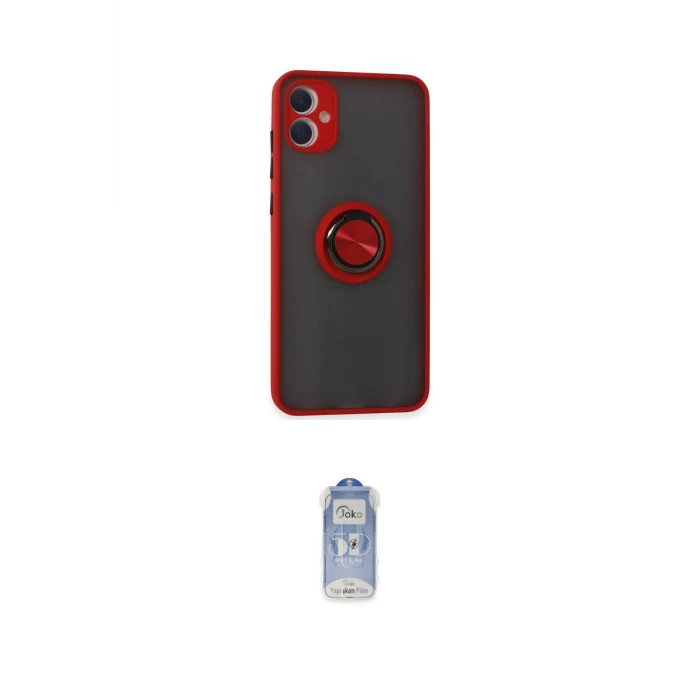ieg™ Galaxy A05 Kılıf Yörünge Çizgi - Siyah Joko Magic 5D Cam